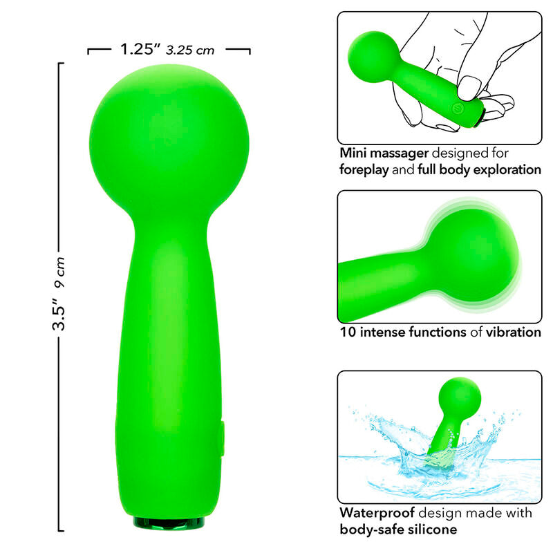 Calexotics Neon Vibes The Bubbly Vibe Mini-massager 10
