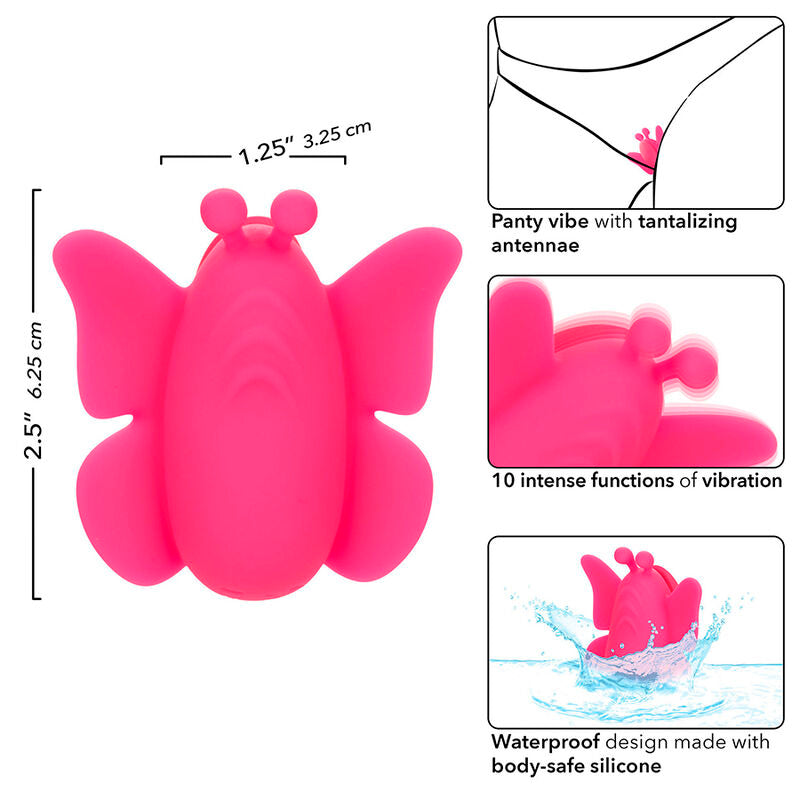 Calexotics Neon Vibes der Flutter Vibe Stimulator 10 Vibrationen