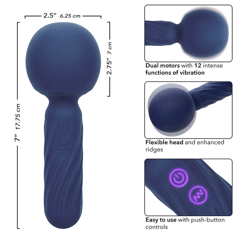 Calexotics – Charisma Seduction Massager 12 Funktionen 17,75 Cm x 6...