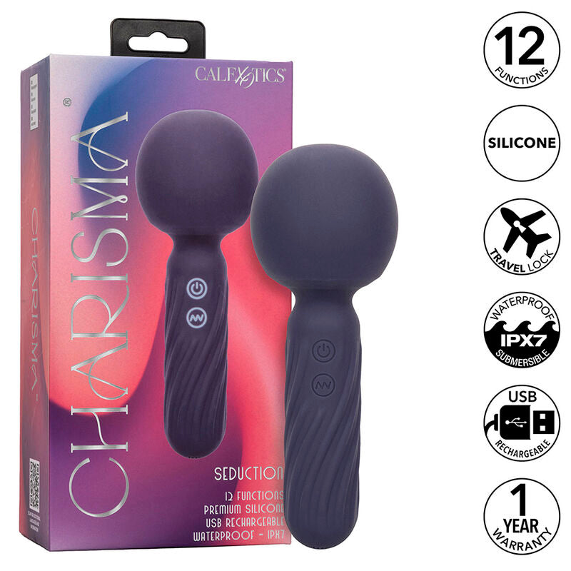 Calexotics – Charisma Seduction Massager 12 Funktionen 17,75 Cm x 6...