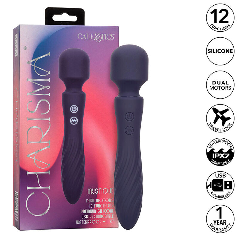 Calexotics Charisma Mystique Massager Doppelmotor 12 Funktionen