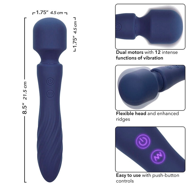 Calexotics Charisma Mystique Massager Doppelmotor 12 Funktionen