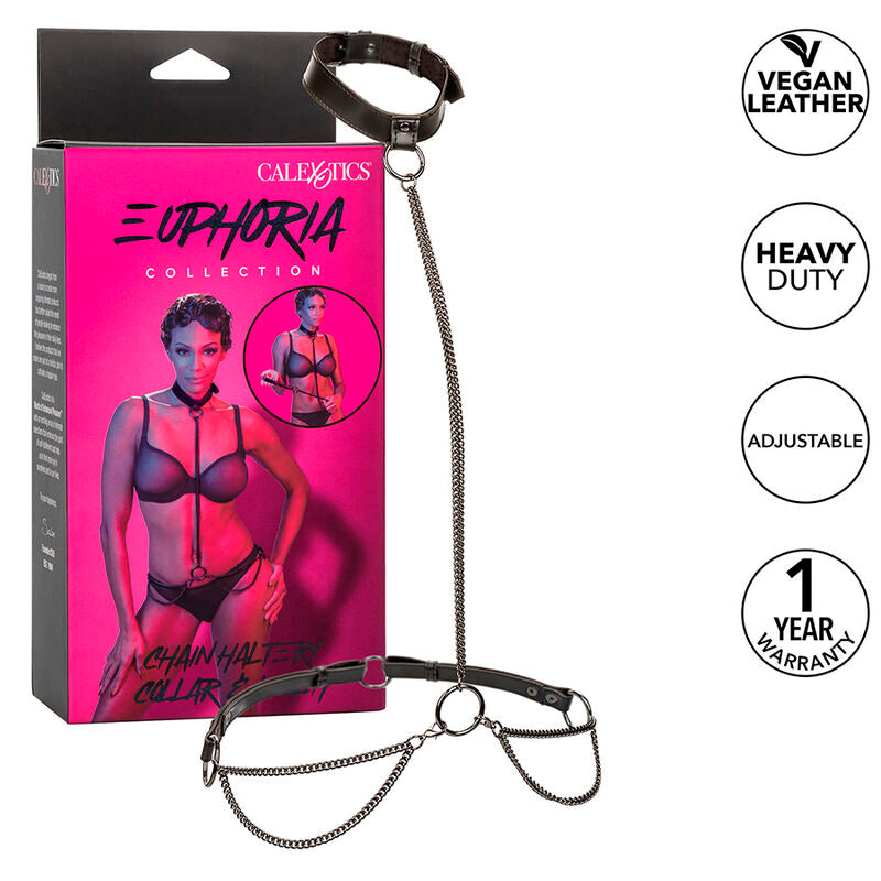 Calexotics – Euphoria Kettenhalfterhalsband und Leine