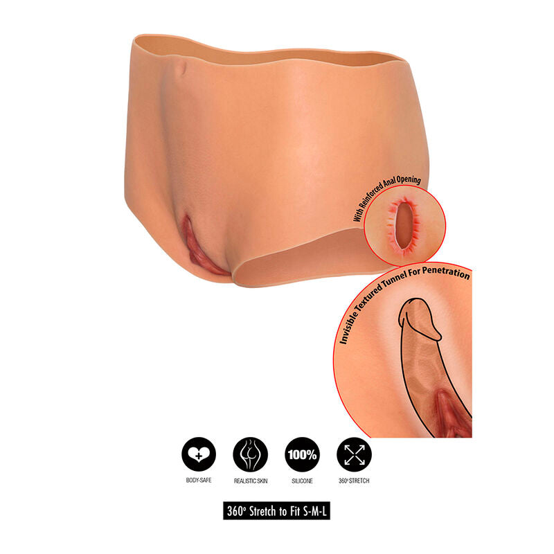 Hidden Alter Ego Offene Vagina & Anus Short Mittelgrosser Taille