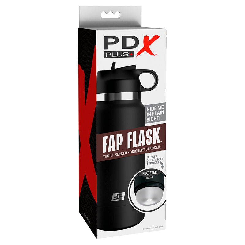 Pdx Plus – Fap Flask Flasche Discret Stroker Klar Modell 1