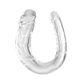 King Double Trouble Doppeldildo 33 cm Klar