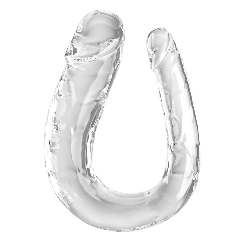 King Double Trouble Doppeldildo 44 cm Klar