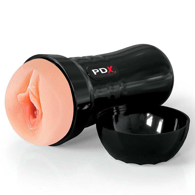 Pdx Wet Pussies Selbstschmierender Vagina-masturbator, Fleisch