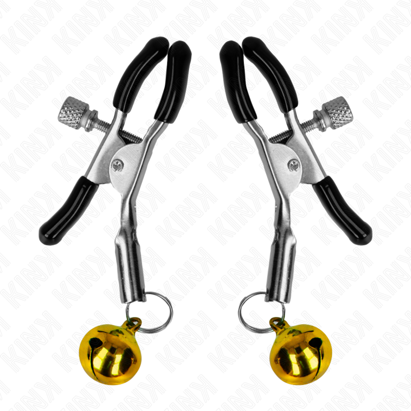 Kink – Goldene Einzelne Glocken-Nippelnklemme 6 Cm