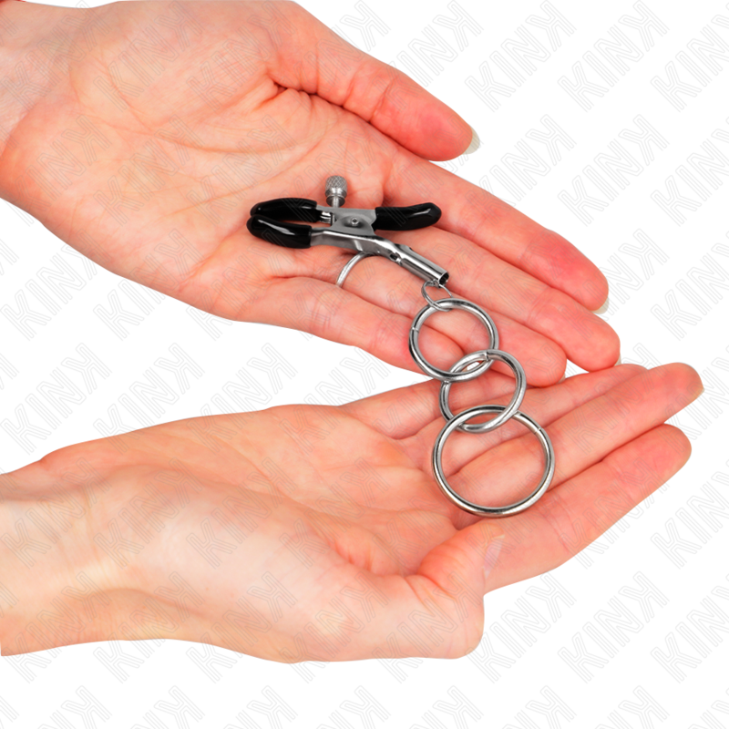 Kink – 3 O-Ring Nippelklemmen 6 Cm