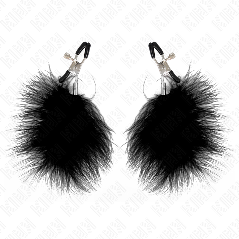Kink – Federnippenklemme Schwarz 7 Cm
