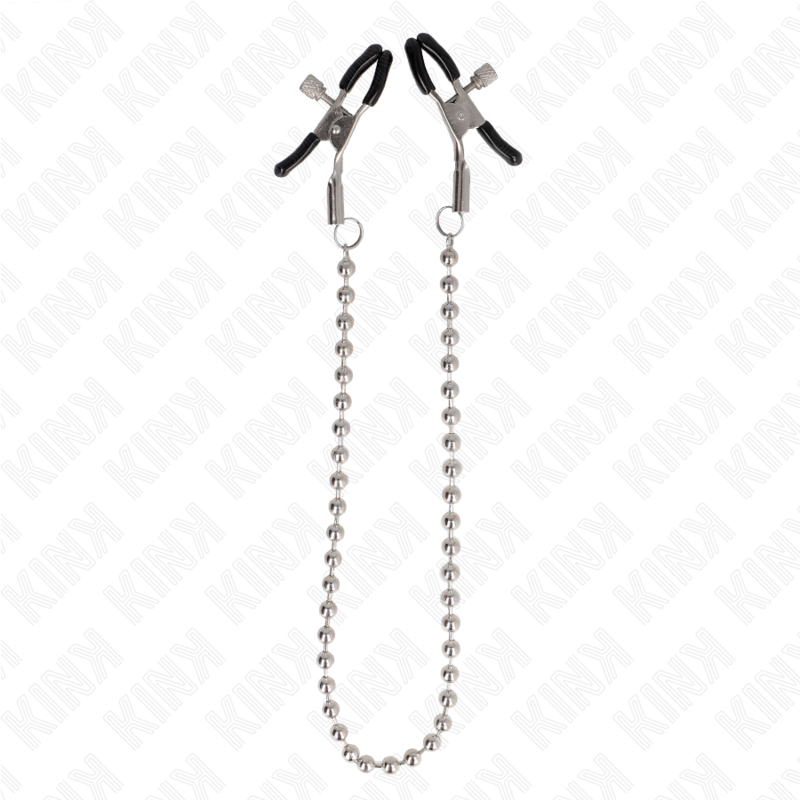 Kink Perlenkette Nippelklemmen 30 CM