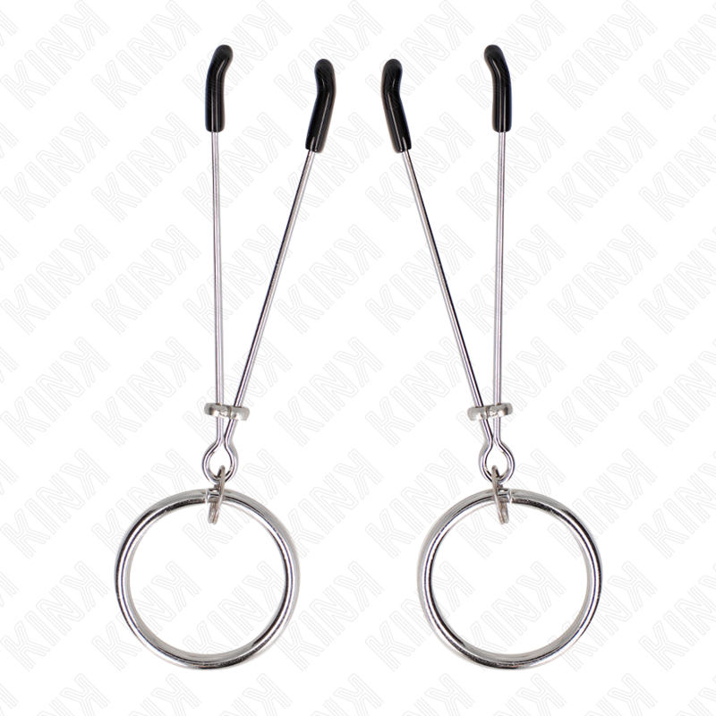 Kink – Dünne Nippelklemmen mit O-Ring 7 Cm