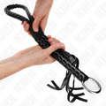 Kink – Schlangenpeitsche mit Schwarzem Handring 65 Cm