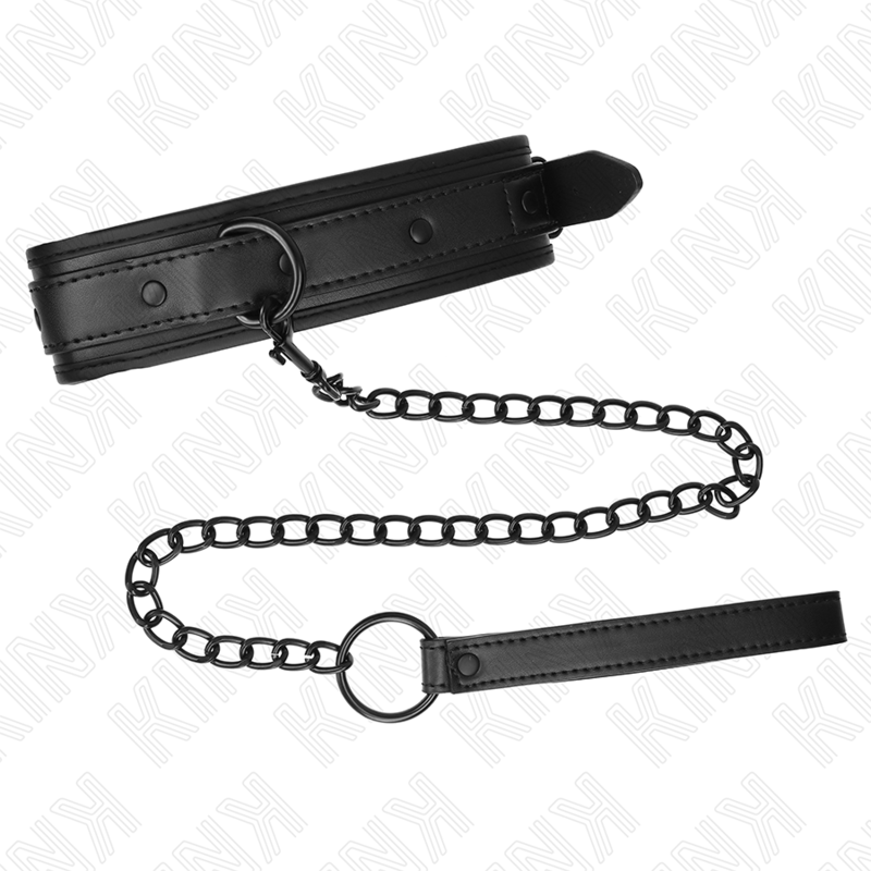 Kink – Neopren Bondage Halsband Modell 2 mit Gürtel 78 Cm Verstellb...
