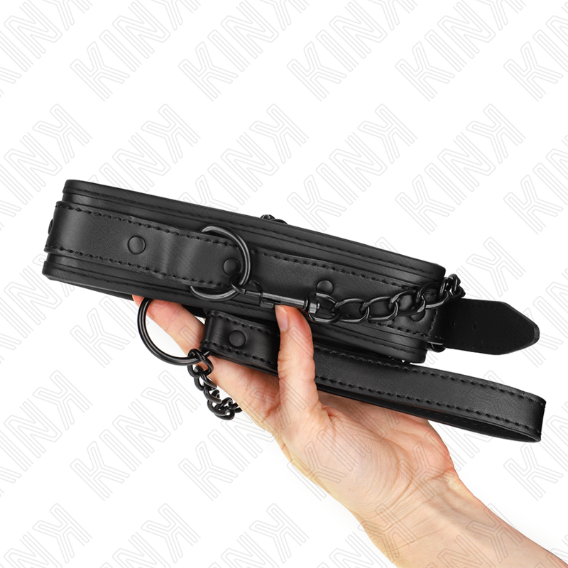 Kink – Neopren Bondage Halsband Modell 2 mit Gürtel 78 Cm Verstellb...