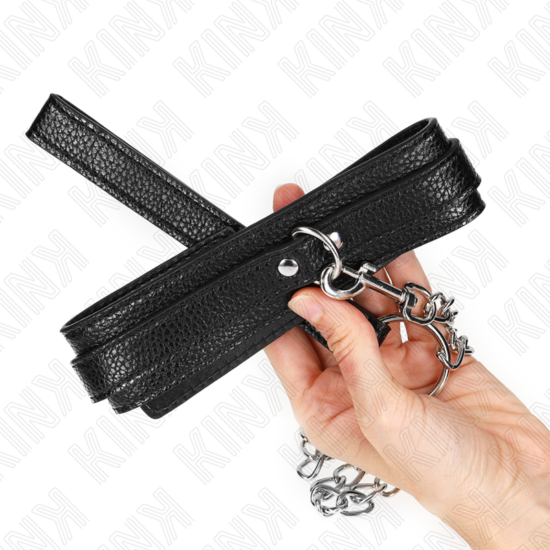 Kink – Halskette mit Schlangenmuster und Leine 65 Cm