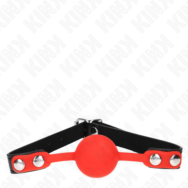 Kink – Roter Silikonball 4 Cm Knebel 60 x 2 Cm