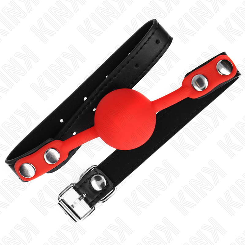 Kink – Roter Silikonball 4 Cm Knebel 60 x 2 Cm