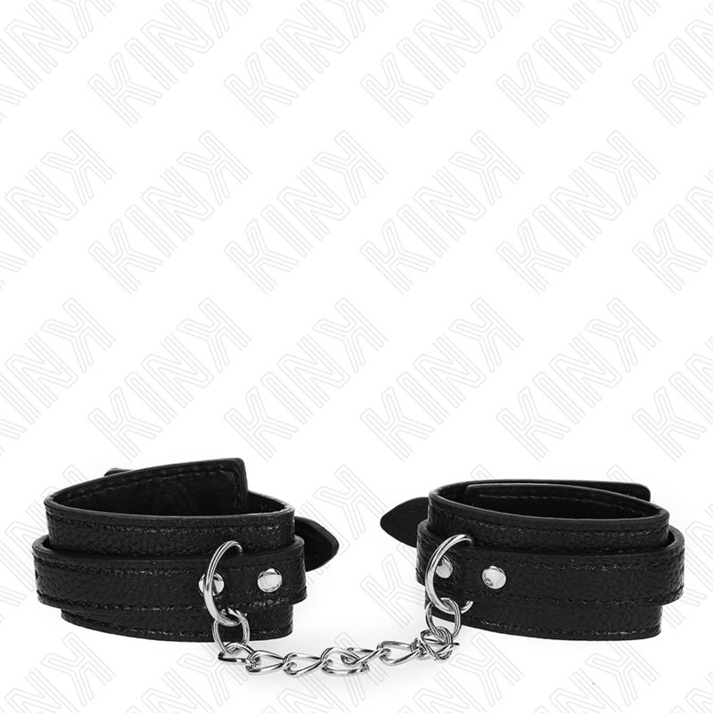 Kink – Handgelenkfesseln mit Schlangenmuster, Schwarz, Verstellbar...