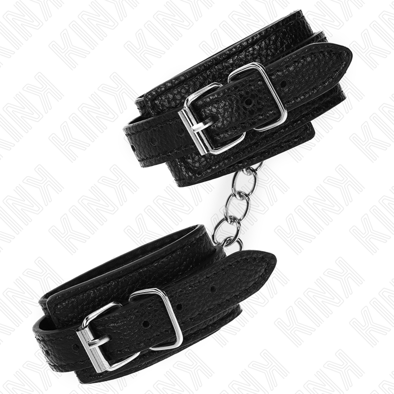 Kink – Handgelenkfesseln mit Schlangenmuster, Schwarz, Verstellbar...