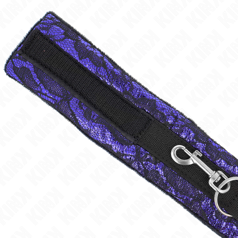 Kink – Kurze Halskette aus Samtspitze mit Gürtel 105 Cm mit Nylonbe...
