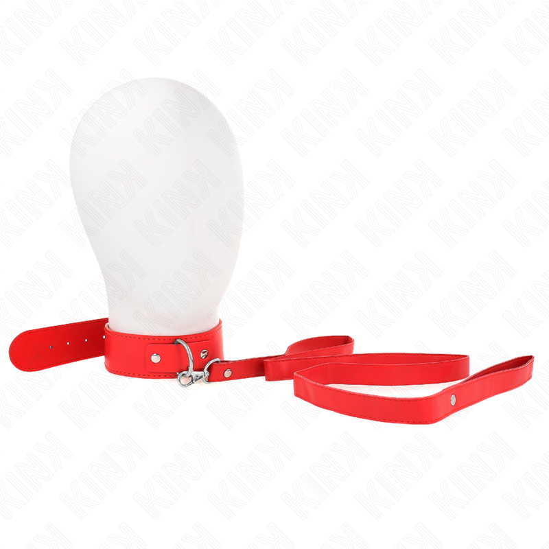 Kink – Halskette mit Gürtel 116 Cm Rojo Gurt Verstellbar 32-50 Cm x...