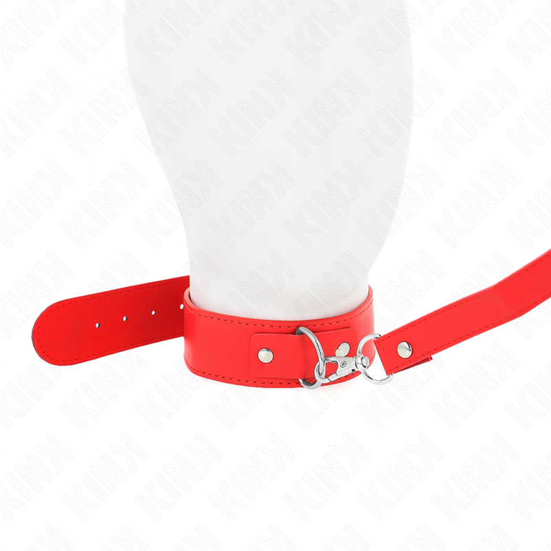 Kink – Halskette mit Gürtel 116 Cm Rojo Gurt Verstellbar 32-50 Cm x...