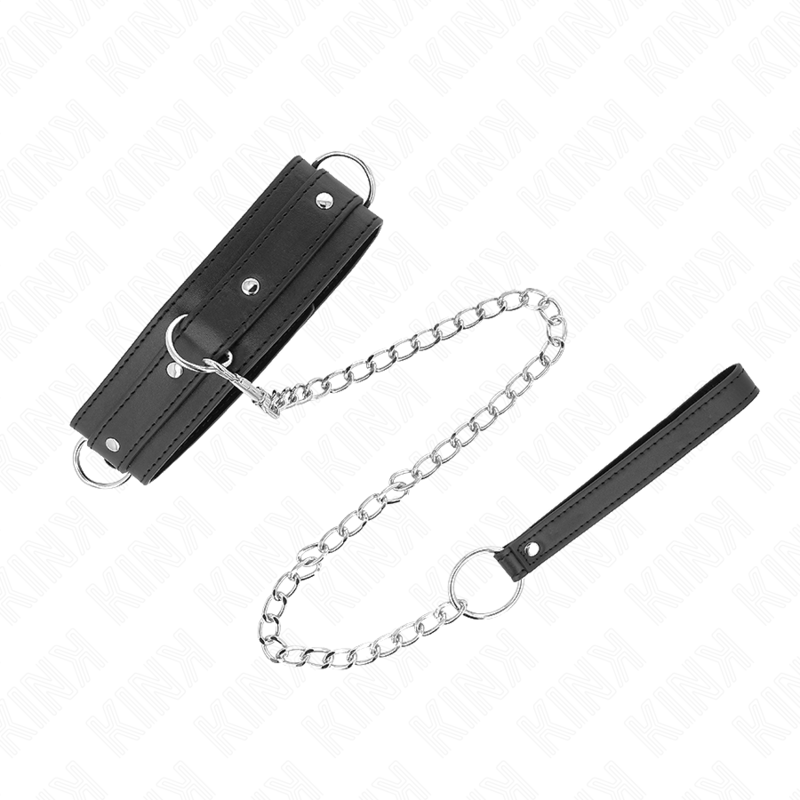 Kink – Halskette mit Leine 65 Cm 3 Ring Modell 1 Verstellbar 38-49...