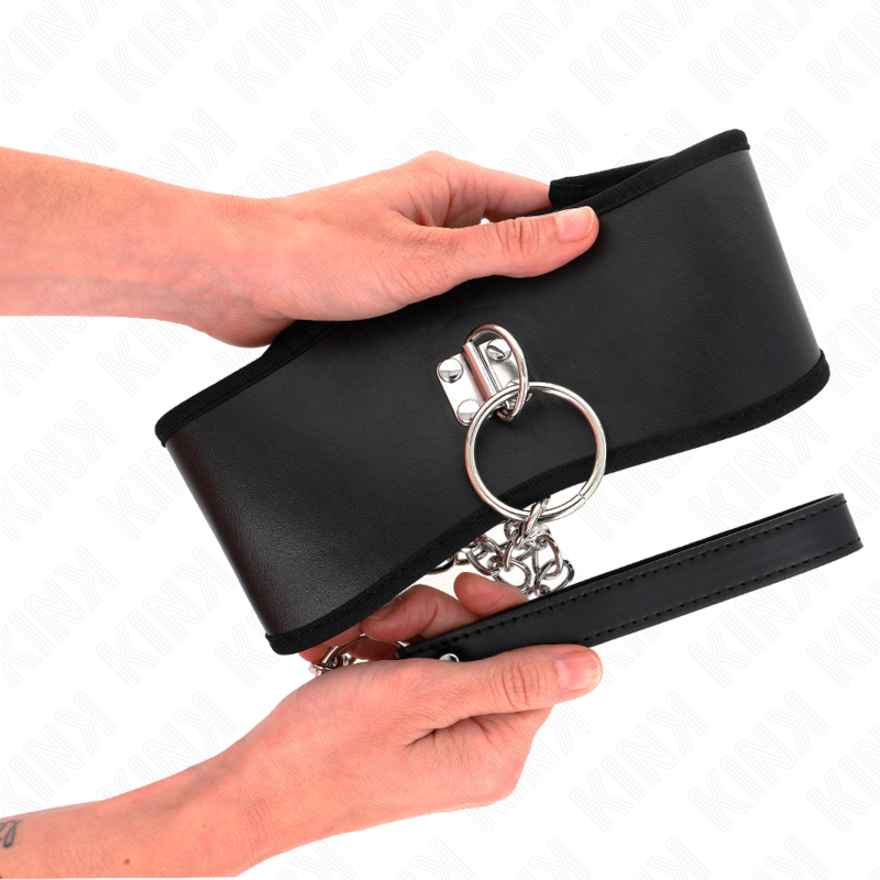 Kink – Halskette 65 Cm mit Breitem Riemen Verstellbar 40-55 Cm x 10 Cm