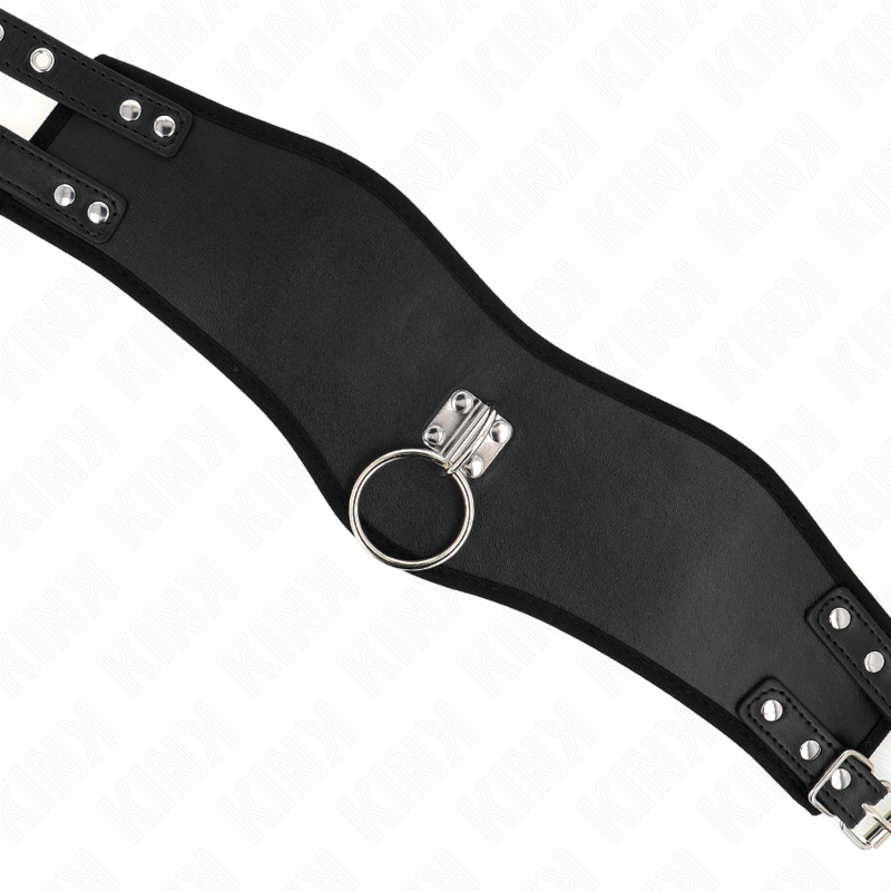Kink – Halskette 65 Cm mit Breitem Riemen Verstellbar 40-55 Cm x 10 Cm