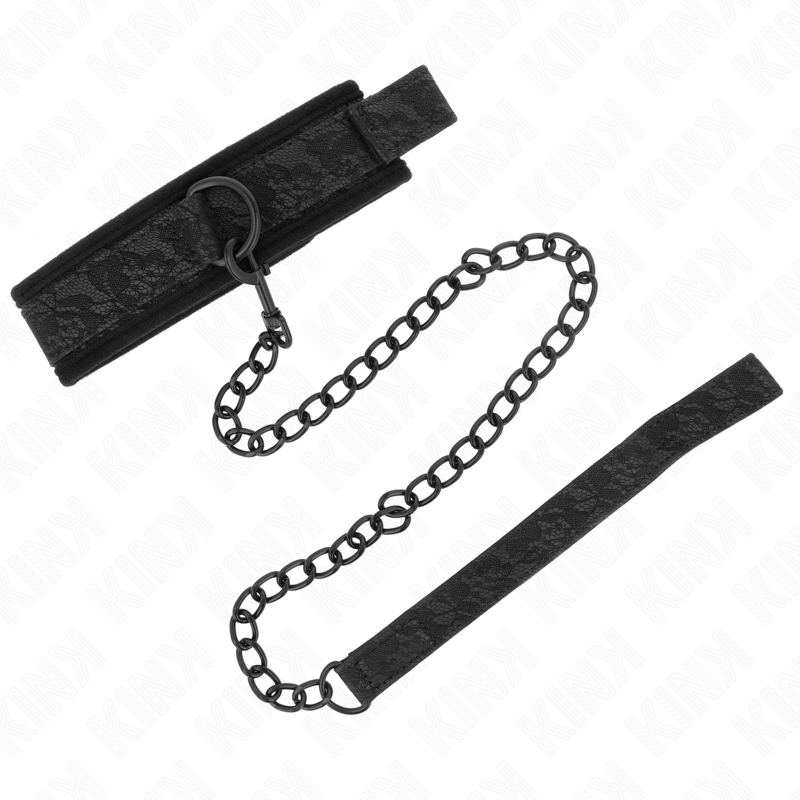 Kink – Basismodell Halsband mit Leine 77 Cm Modell 5 Verstellbar 34...