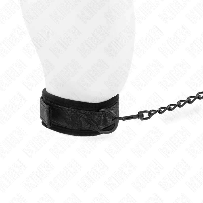 Kink – Basismodell Halsband mit Leine 77 Cm Modell 5 Verstellbar 34...