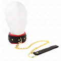 Kink – Halsband mit Leine aus Einfacher Stoff, Verstellbar 33-48 Cm...