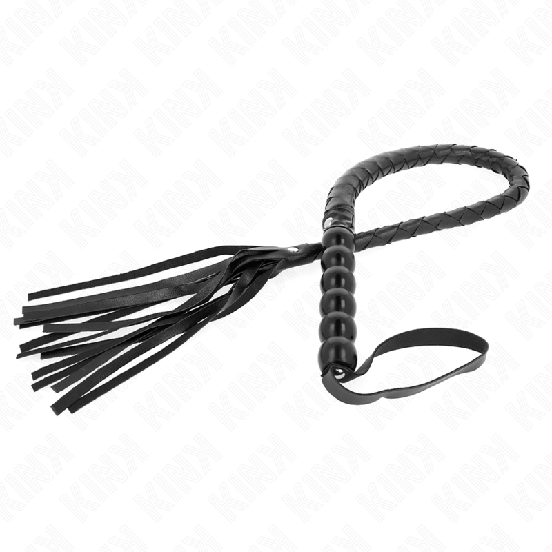 Kink – Schlangenpeitsche mit Perlen 80 Cm