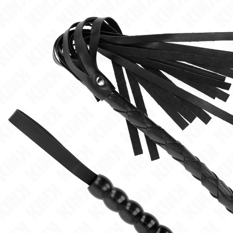 Kink – Schlangenpeitsche mit Perlen 80 Cm