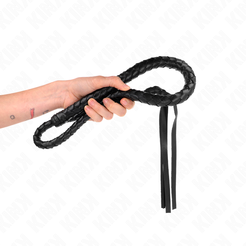 Kink – Lange Peitsche mit Perlen 110 Cm