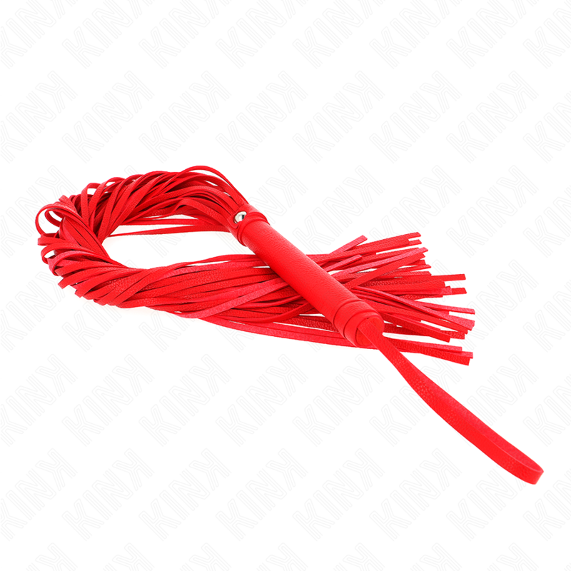 Kink – Rote Weich-Pvc-Peitsche 70 Cm