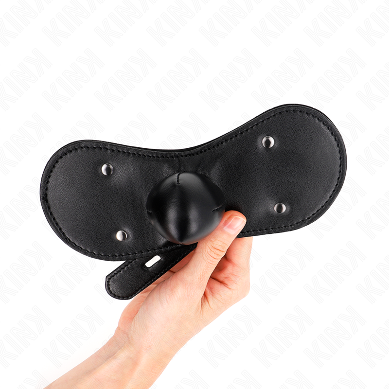 Kink – Ball Gag Mundmaske mit Schloss Verstellbar 42-60 Cm