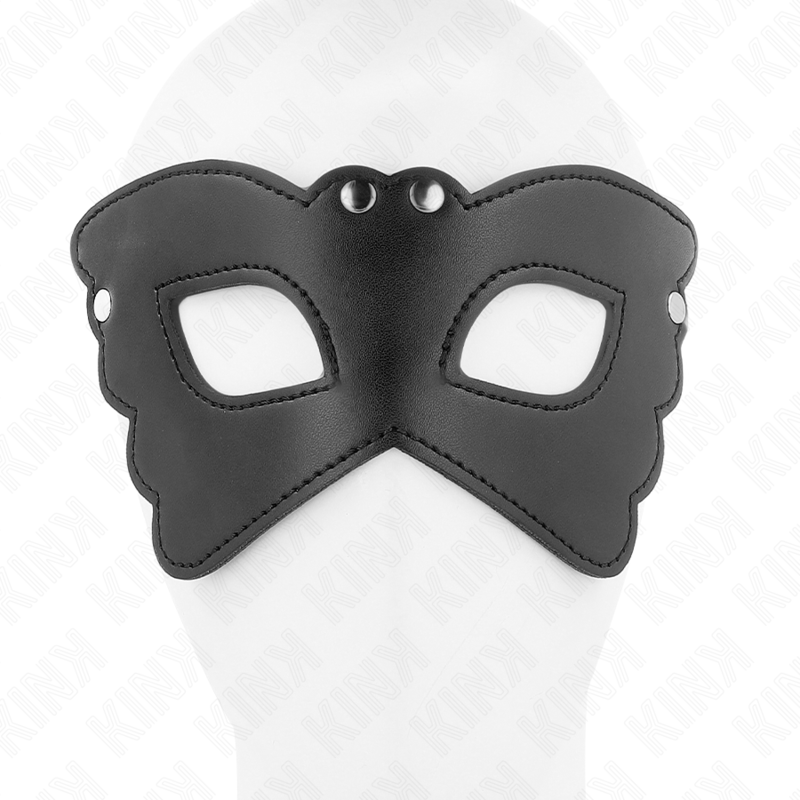 Kink – Schmetterlingsform-Kunstledermaske 20 x 9 Cm