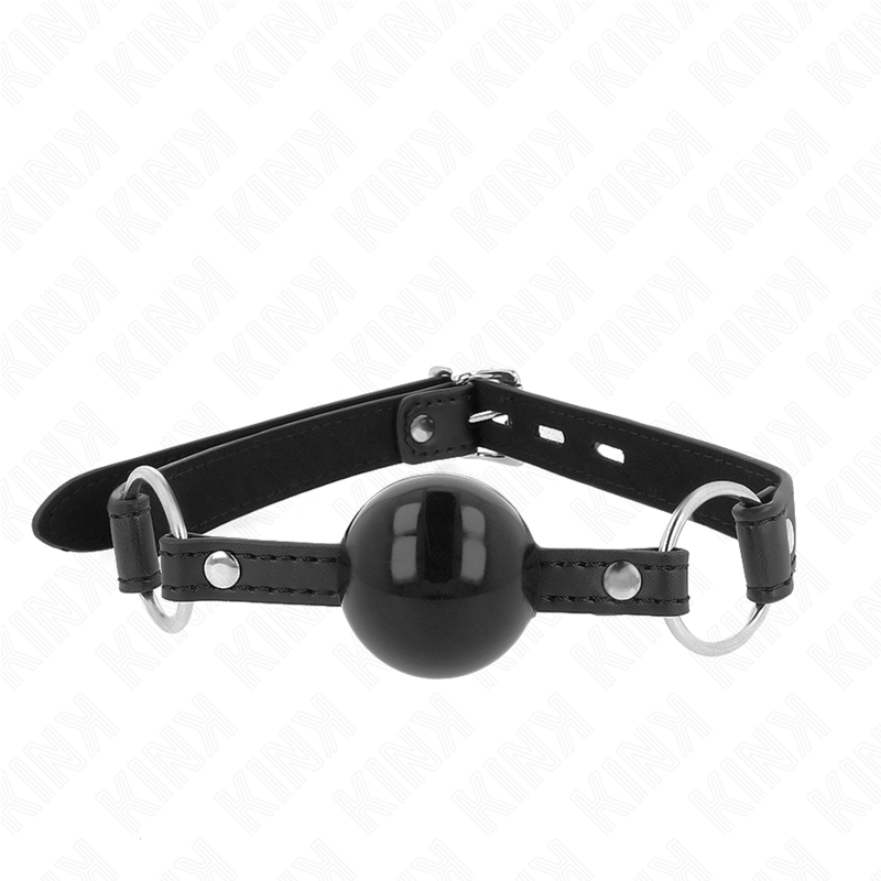 Kink – Tpe Ball 4 Cm Knebel mit Schwarzem Schloss 60 x 2 Cm