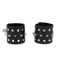Kink – Punk Handgelenkfesseln mit Spikes 25 x 6 Cm