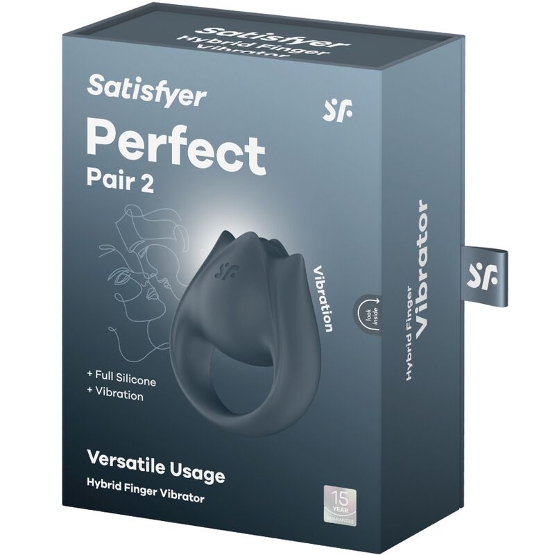 Satisfyer Perfect Pair 2 Multivibrator 2 in 1 Penisring und