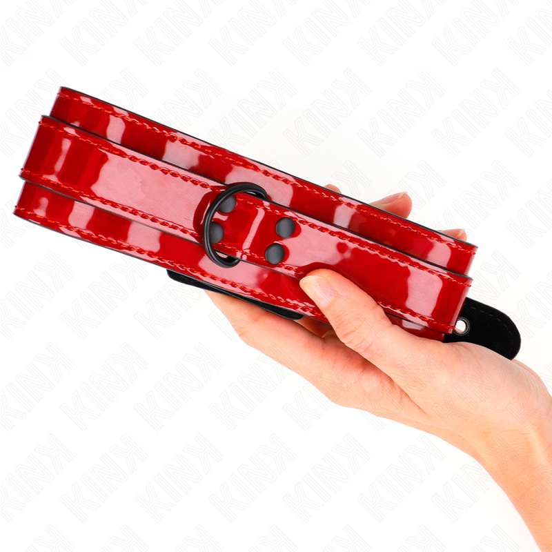 Kink – Weinrote Verstellbare Halskette 37,5-49,5 Cm x 5 Cm