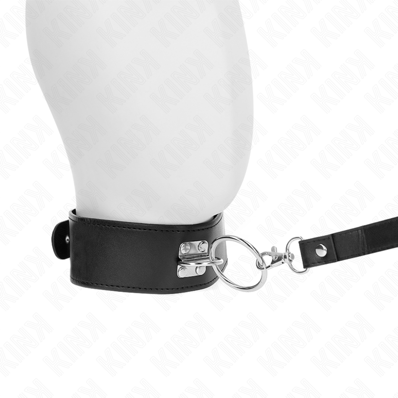 Kink – Nietenleine 116 Cm Halsband mit Kunstlederband 50 x 5 Cm