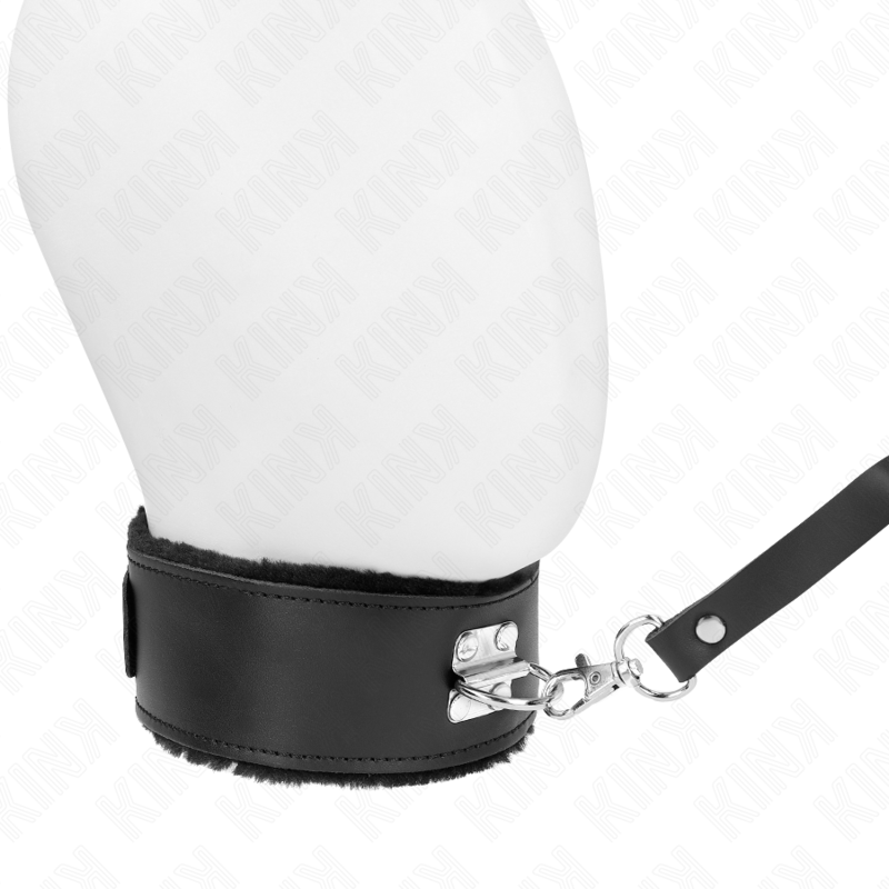Kink – Halskette mit Gürtel 116 Cm mit Schwarzem Lederband Verstell...