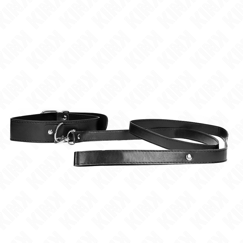 Kink – Halskette mit Gürtel 116 Cm Schwarz Gurt Verstellbar 32-50 C...