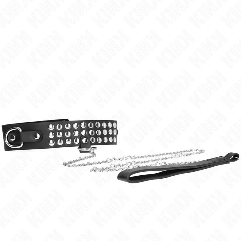 Kink – Halskette mit Band 65 Cm Glänzend Verstellbar 37-42 Cm x 5,3 Cm