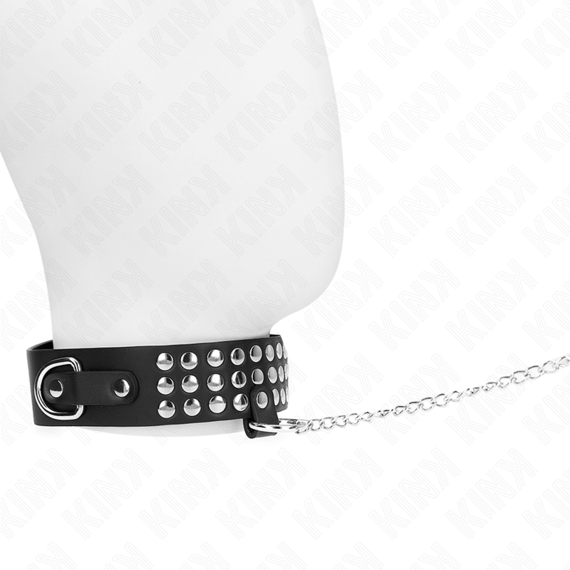 Kink – Halskette mit Band 65 Cm Glänzend Verstellbar 37-42 Cm x 5,3 Cm