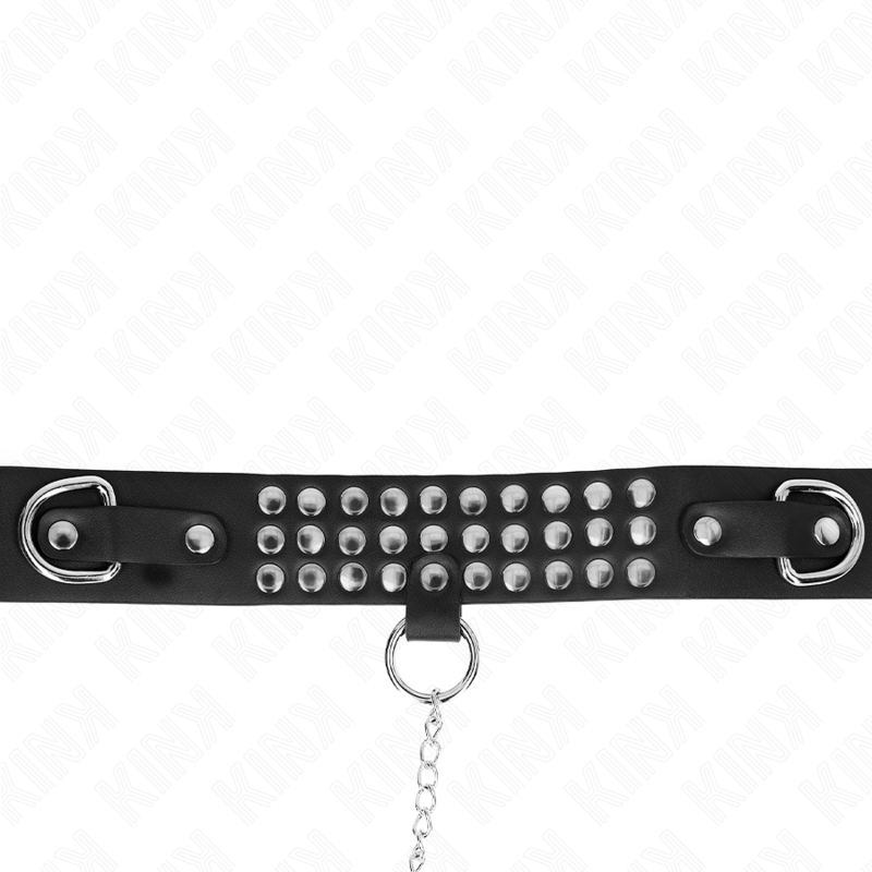 Kink – Halskette mit Band 65 Cm Glänzend Verstellbar 37-42 Cm x 5,3 Cm